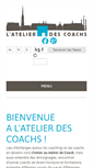 Mobile Screenshot of latelierdescoachs.fr
